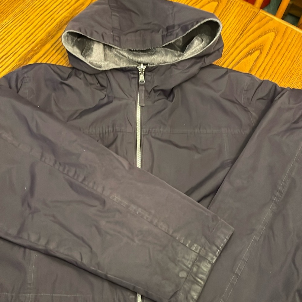 Reversible Faux Fur Lined Anorak All Weather Jacket